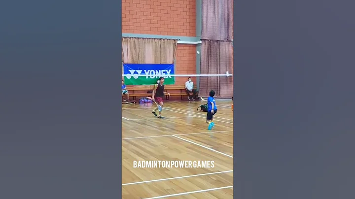 U13 badminton players trick shot😱🔥🏸 #shorts - DayDayNews