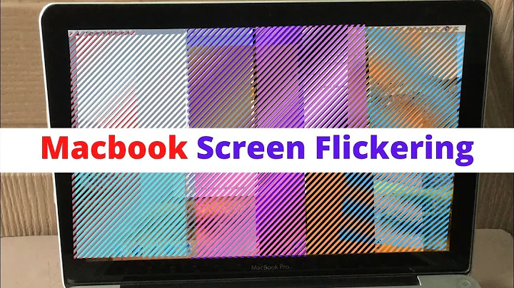 MacBook Pro/Air Screen Flickering - Fixed 2020