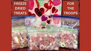Care Package Idea - Freeze Dried Cheesecake and Fruits Valentine's Day Treats