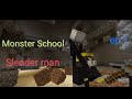 Slenderman vs Monster school #minecraft #animation #memes #monster_school #slenderman #funny #horror