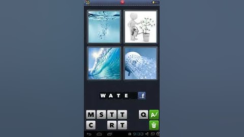 4 Pics 1 Word Level 19 - Water