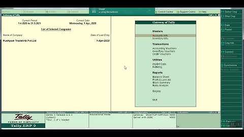 System Date as Transaction date in Tally.ERP9