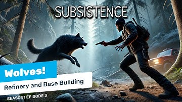 Wolf Attack! Can I Survive? | Subsistence S1 Reboot Ep. 3
