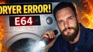 Electrolux dryer E64 error code. (STEP BY STEP REPAIR) 