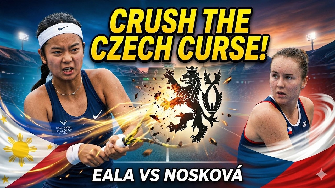 🌟 EPIC SHOWDOWN Alexandra Eala vs  Linda Nosková  BREAKING DOWN the CZECH CURSE for a ROUND OF 16 V