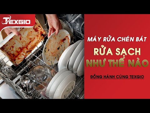 Video Máy rửa bát Texgio rửa sạch như thế nào? - youtube