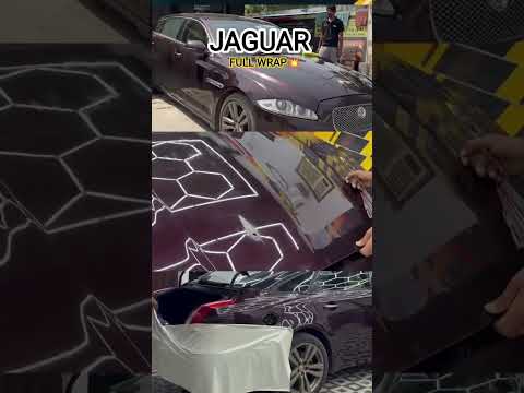 JAGUAR  FULL WRAP💥 BY DETAILING RAJA 😎