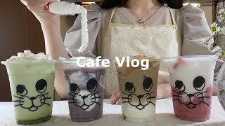 [cafe vlog]☕ Кафе открыто / Паста с мидиями и свежеприготовленный картофель