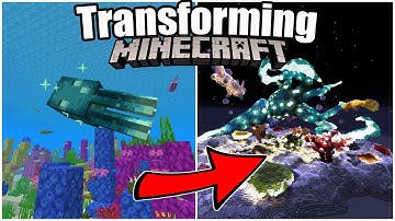 Axolotl VS Glow Squid EPIC Build! Minecraft 1.17 Caves & Cliffs