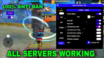 RONI MOD MENU V135 🌎|| OB51 FF | FREE FIRE NEW MOD MENU || FF CONFIG- RONI MOD MENU-ANTI BAN 💯