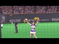 2019.9.14 ファイターズガール 野口遥花のファイターズ讃歌