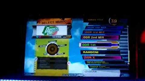 DDR X - 2008 Boomers Location Test, Irvine, CA - The Setup and Song List