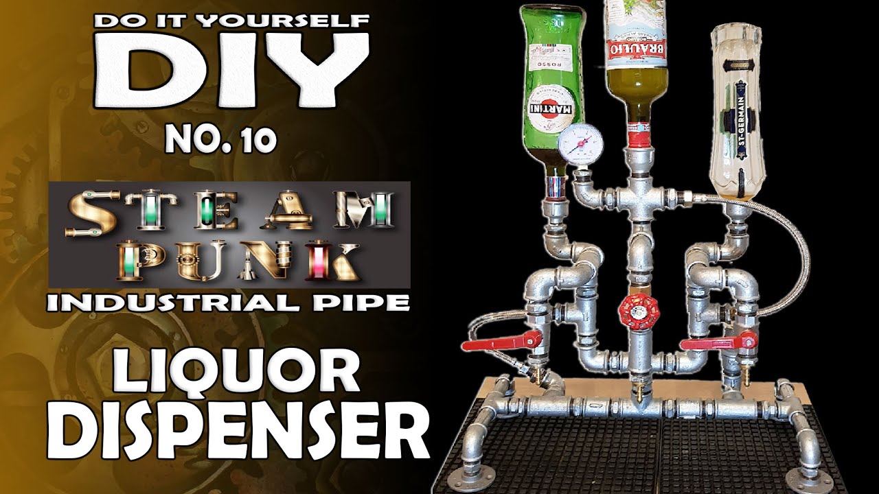 These Pipe Man Liquor Dispensers Might Be The Coolest Way To Pour