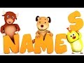 Learn Animal Names | Animal Song | 3d Kids Videos