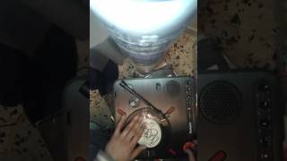 (crab) tecnic on Numark pt-01 scratch