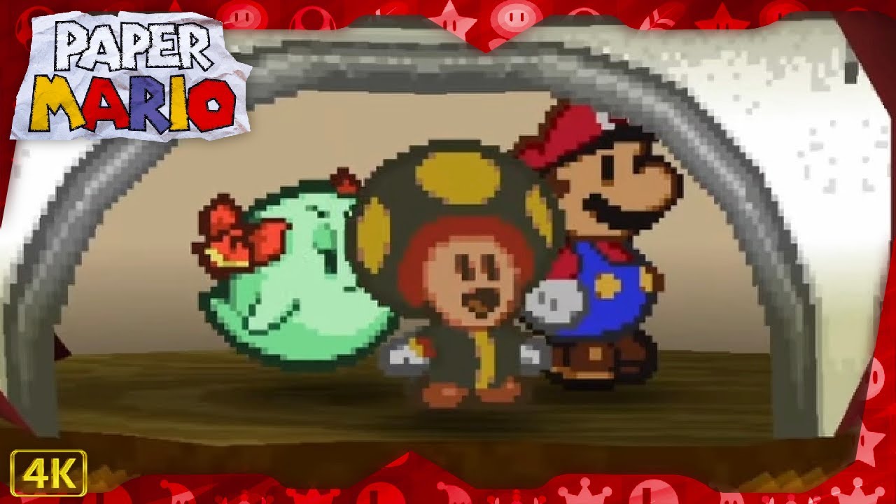 Paper Mario 64 ⁴ᴷ Chapter 4: Trials in the Toy Box (101% Walkthrough ...