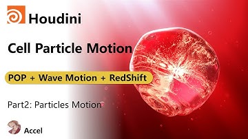 Houdini[POP] - Cell Particle Motion -Part2:Particles Motion