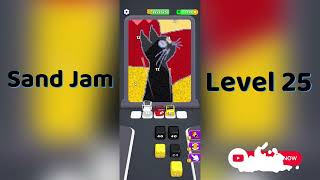 🏖️ Sand Jam Level 25 Walkthrough 🎯 | Solution Guruji 🕹️