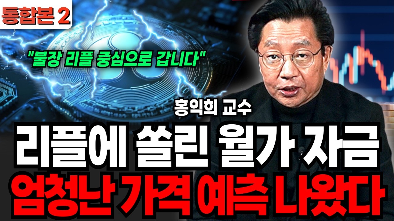 리플에 쏠린 월가 자금 엄청난 가격 예측 나왔다 (홍익희 교수 / 통합본 2부)