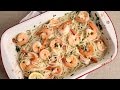 10 Minute Oven Roasted Shrimp Scampi Recipe - Laura Vitale - Laura in the Kitchen Episode 1005