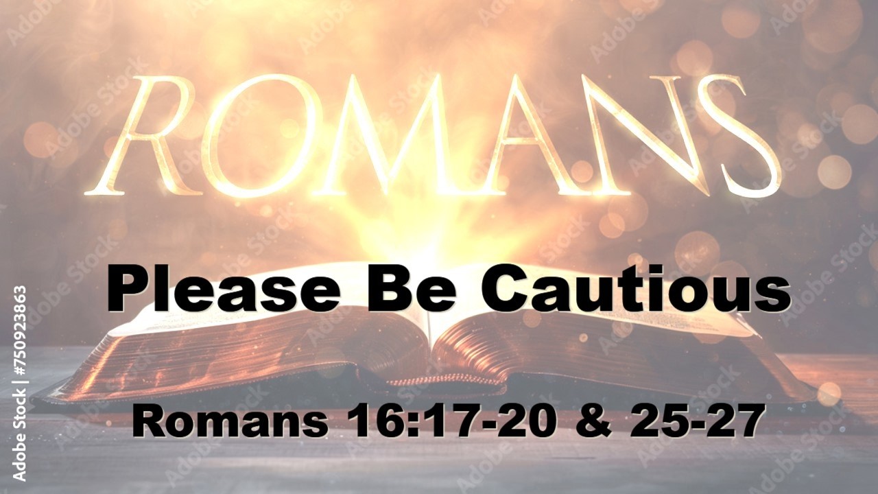 Please Be Cautious