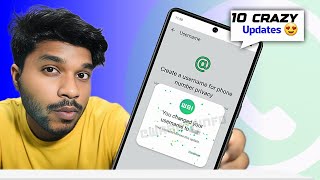 10 Crazy New Feature in WhatsApp Update! 🤯 Explained