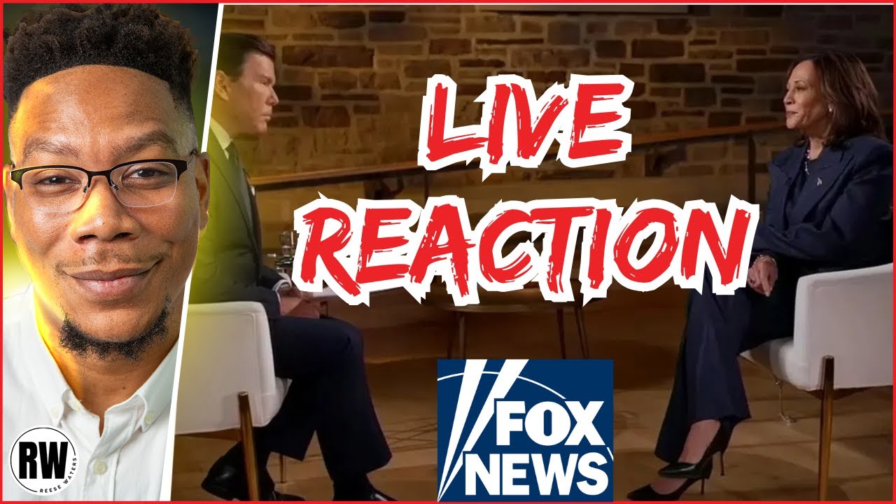 Kamala Harris on Fox News Live Reaction | Reese Waters - YouTube