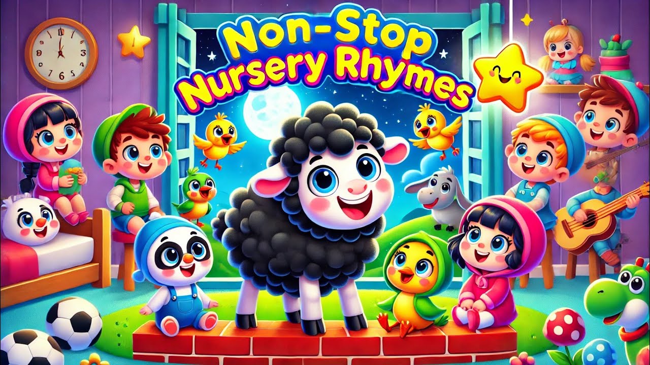 Non-Stop Nursery Rhymes | Fun Songs for Kids #nurseryrhymes #kidsrhymes ...