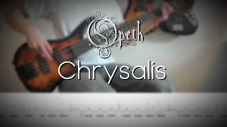 Opeth - Chrysalis B Cover Playalong Tabs