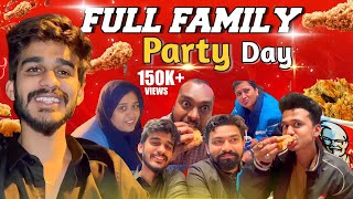 Full family party day 😂😂