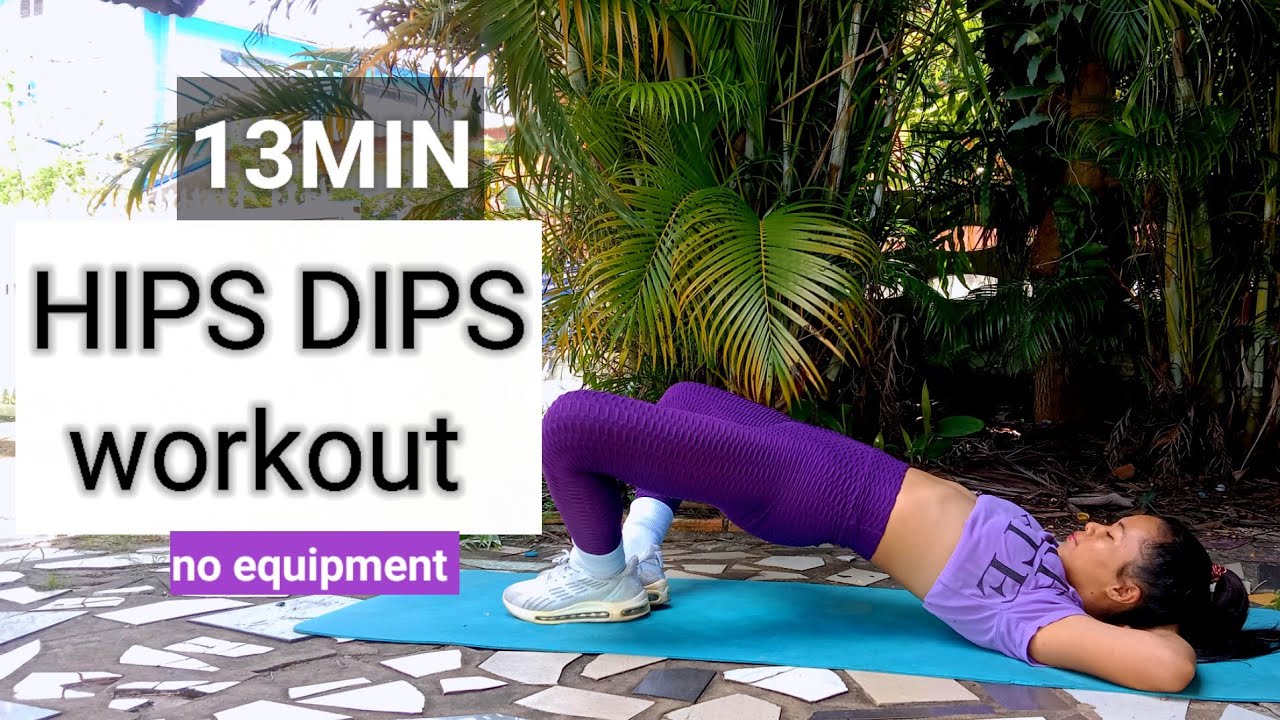 13Min HIPs DIPs workout at home no equipment @activewithaoae - YouTube