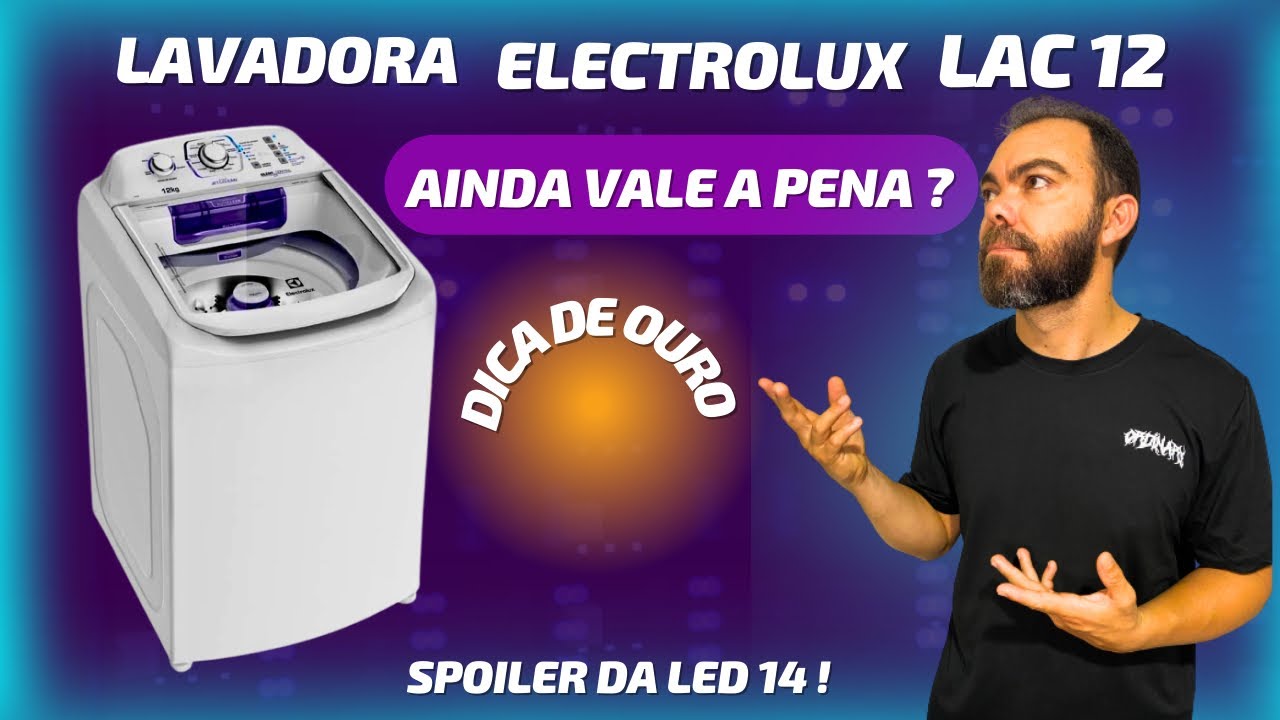 ELECTROLUX LAVADORA DE 12KG