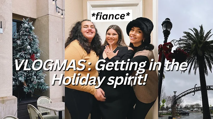 VLOGMAS: We're getting into the Holiday Spirit, Bu...