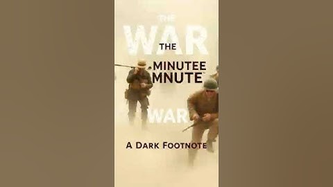 The Shortest war in human history lasted just 38 minutes…