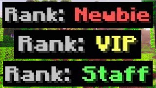 How to Make CUSTOM RANKS in Minecraft Bedrock Without Mods!