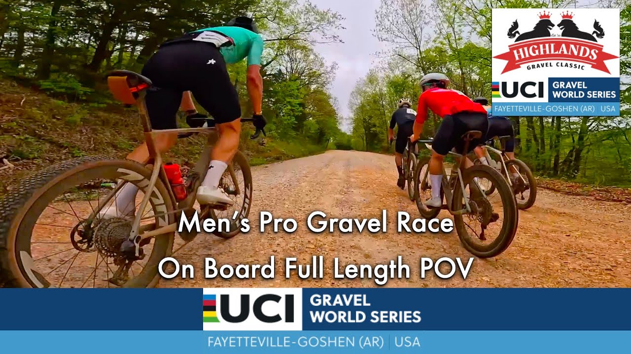 Highlands Gravel Classic // UCI Gravel World Series // Men's Pro Race On Board Full Length POV