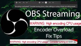 OBS Encoder Overload and Lag FIX options + Timestamps [2021]