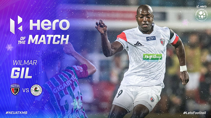 Hero of the Match: Jordan Wilmar | NorthEast United FC 1-0 ATK Mohun Bagan | MW 12, Hero ISL