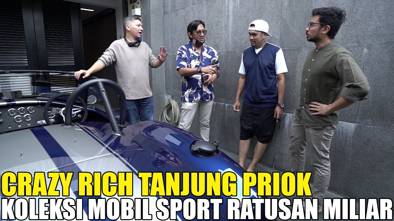 DOBRAK RUMAH AHMAD SAHRONI CRAZY RICH TANJUNG PRIOK.. KOLEKSI PULUHAN MOBIL SPORT DAN KLASIK