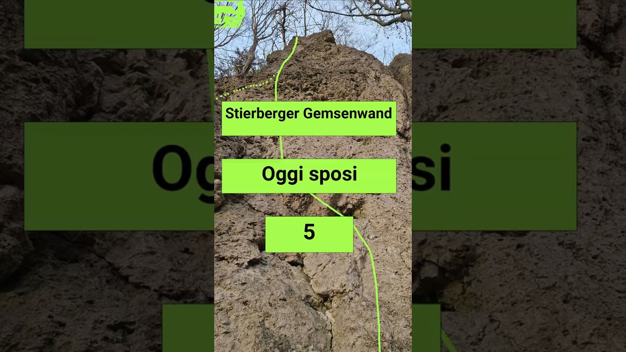 Stierberger Gemsenwand, Oggi sposi (5)