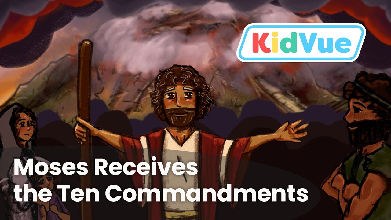 Moses Receives the Ten Commandments | Bible Lessons for Kids