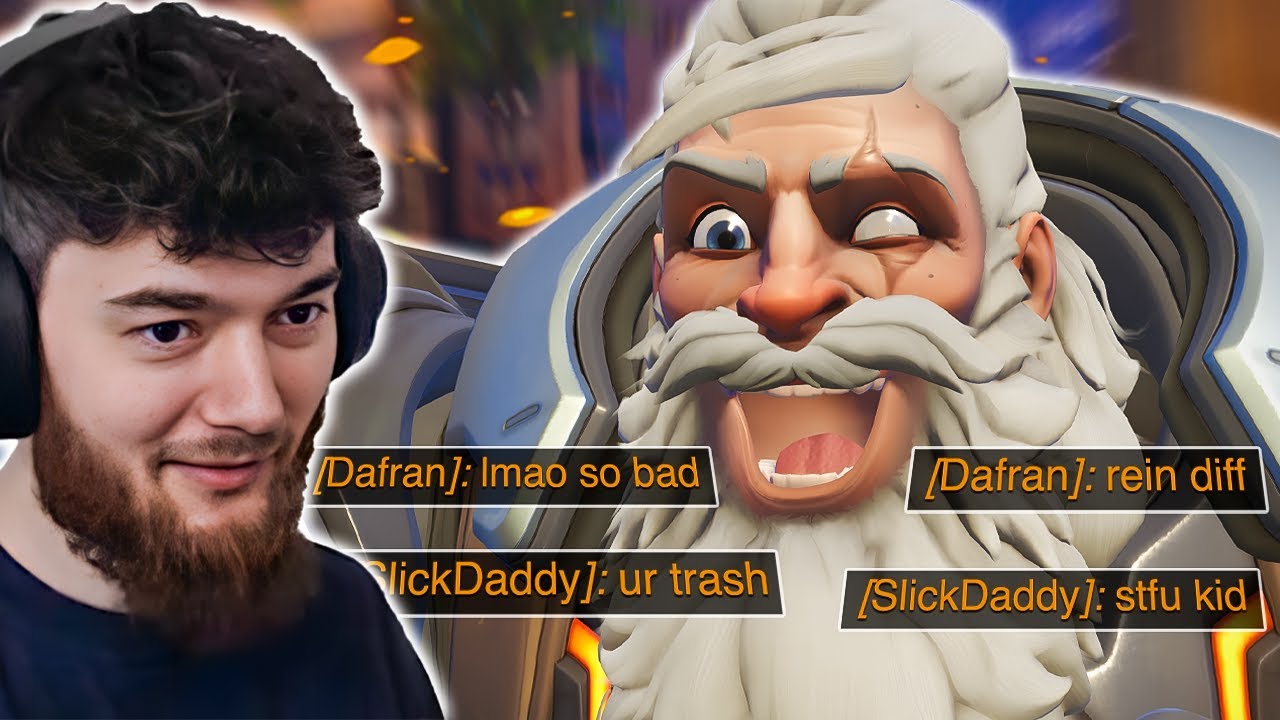 Я показываю, как нужно играть за Рейнхардта в ГМ.