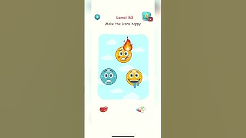 Displace Master, Fun Puzzle🤩😍🥰😍Make the icons happy😘😘😘Level 53🤩😍🥰😍#shorts #youtubeshorts