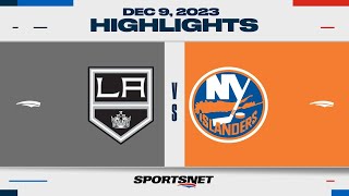 NHL Highlights | Kings vs. Islanders - December 9, 2023