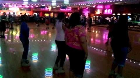 Cha Cha Slide on skates!