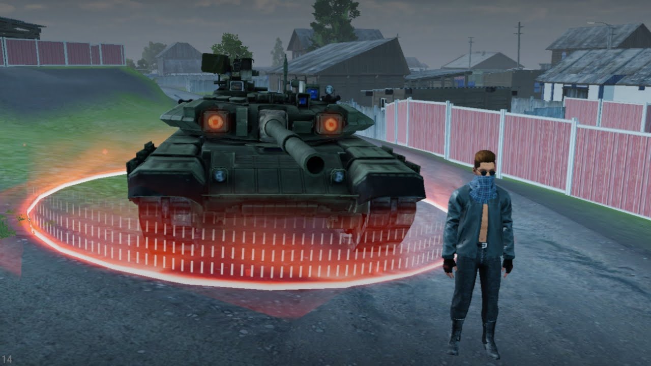 Tank in madout 2 new update testing.