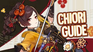 Chiori Guide - Playstyles, Artifacts & Stats, Weapons, Teams, Constellations | Genshin Impact 4.5