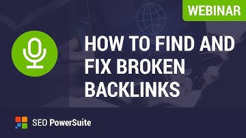 Broken backlinks - how to find and fix them on your site