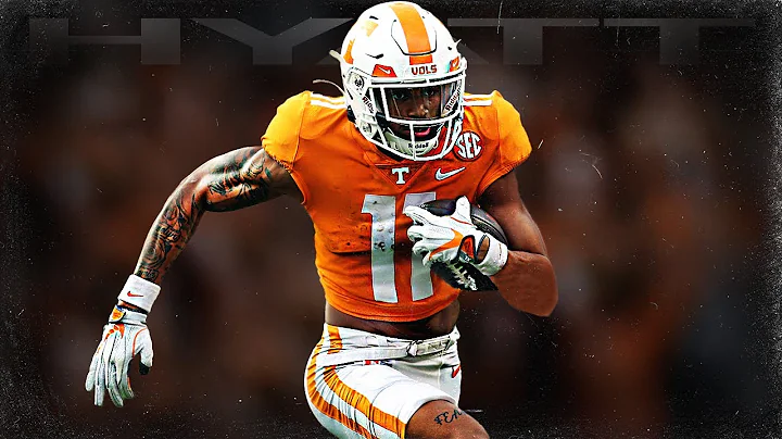 Jalin Hyatt  Fastest WR in College Football
