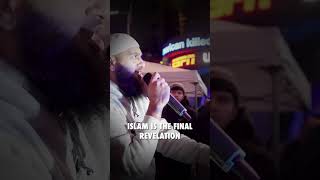 Muslim SHOCKS New York City with TRUTH! (POWERFUL) #shorts